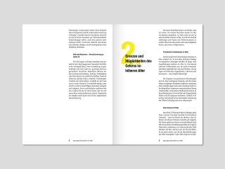 Schweizerische Hirnliga Das gesunde Gehirn im Alter Broschüre Content Print Definitiv Design