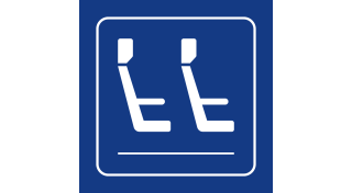 SBB Piktogramm Flugzeugbestuhlung Raum Definitiv Design